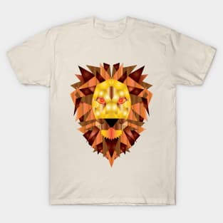 Lion lowpoly with gradient combination T-Shirt